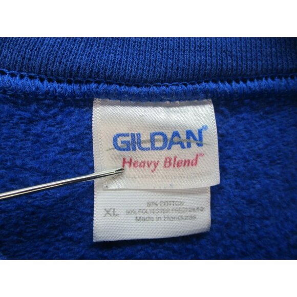 Arizona Sweatshirt Mens Extra Large Tourist Souvenir Sweater Blue Gildan Beaded - Picture 8 of 8